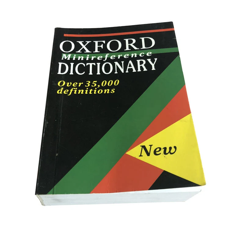 Taille personnalisée Papier Offset School Student anglais Oxford Advanced Learner's Dictionary de l'impression