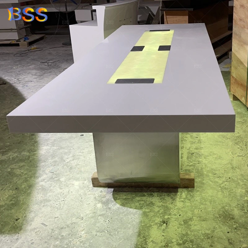 Office Meeting Room Furniture Modern Design Marble Custom Luxury Office Meeting Table Furniture