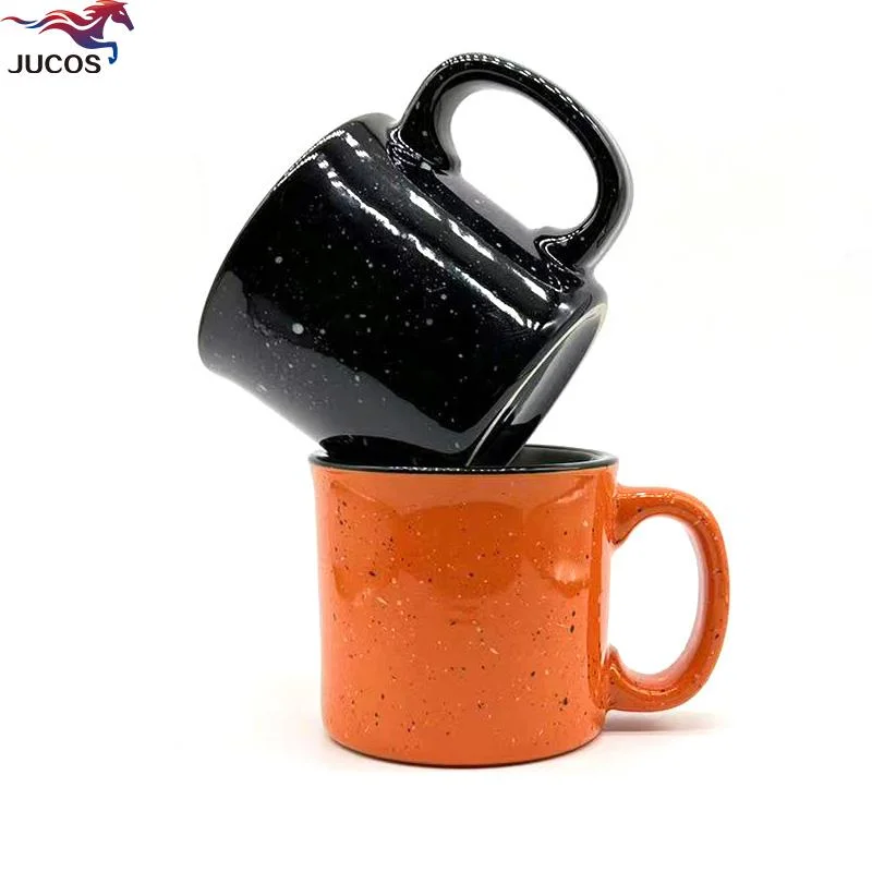 Wholesale/Supplier Ceramic Chowder Mugs Halloween Switch Designs Customized Color and Gifts Promotion