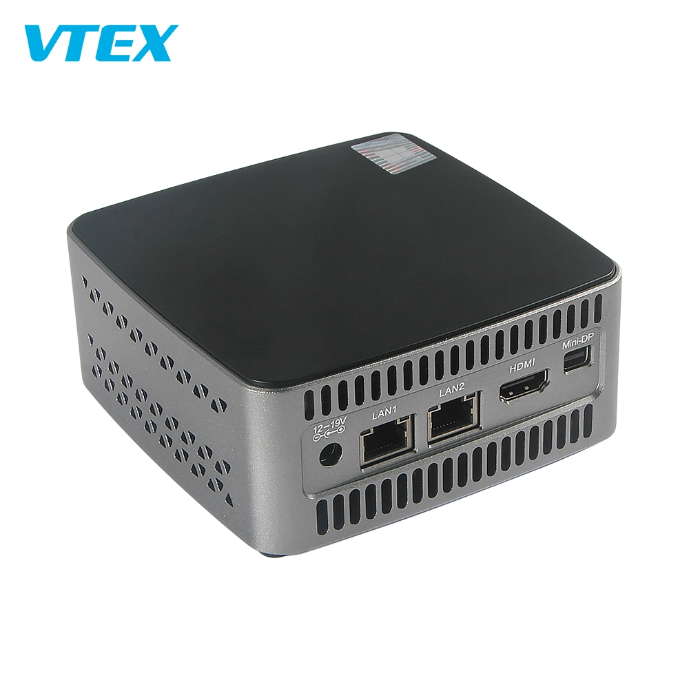 Мини-ПК Vtex заводе Nuc Barebone богатых портов на сервере Office Business Minipc маленький настольный компьютер для домашнего офиса