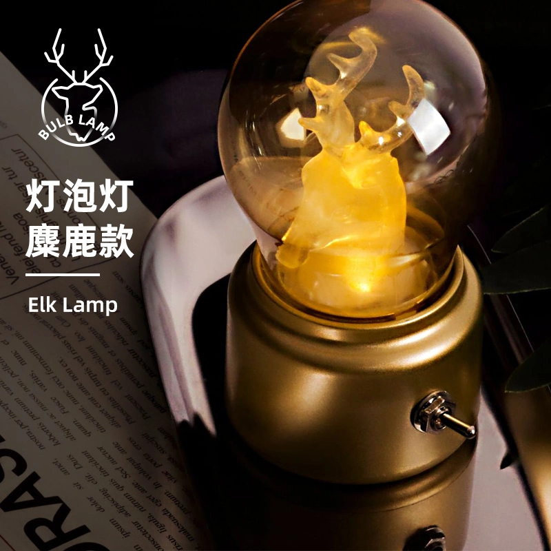 New Emergency Lighting Car Tiffany LED Light Bulb Table Lamps Bedside Lamp