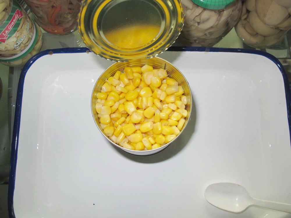 Canned Sweet Corn Whole Grain in Brine 800g