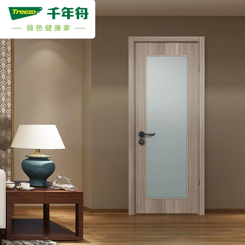 Wholesale/Supplier Price OEM Waterproof Modern Flush Wooden Room Door PVC Interior Wooden Doors