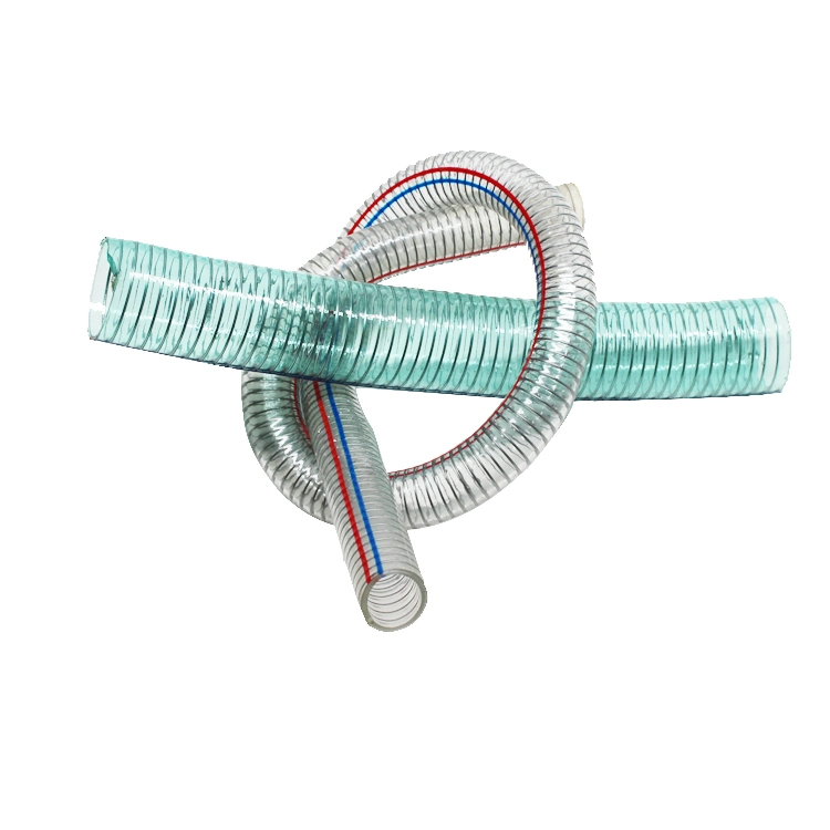 Flexible 3 Inch PVC Steel Wire Suction Hose for Water