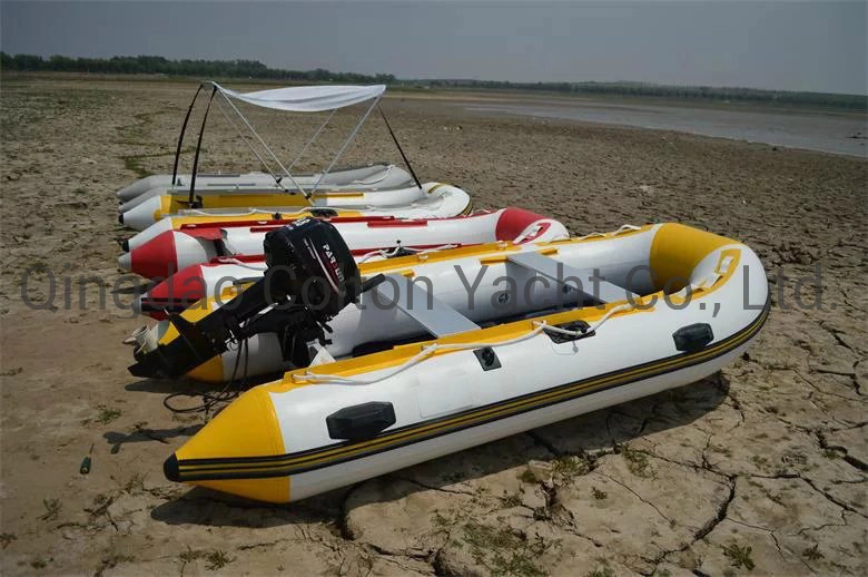 PVC or Hypalon 12FT Inflatable Boat with Motor