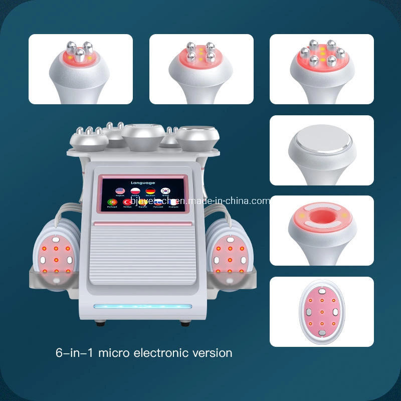 Ultrasonic Lipo Cavitation Machine Laser Slimming 40K Fat Cavitation Machine Vacuum Cavitation RF Fatloss Beauty Machine