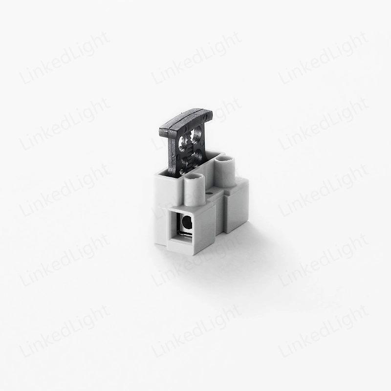 Bloque terminal protegido por fusible de conector de tornillo de 2 polos de iluminación de Originales de fábrica Con protector