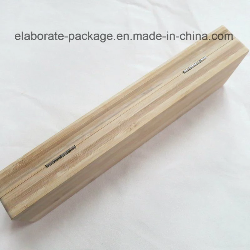 Cuchilla de bambú personalizado caja de embalaje de productos artesanales de madera