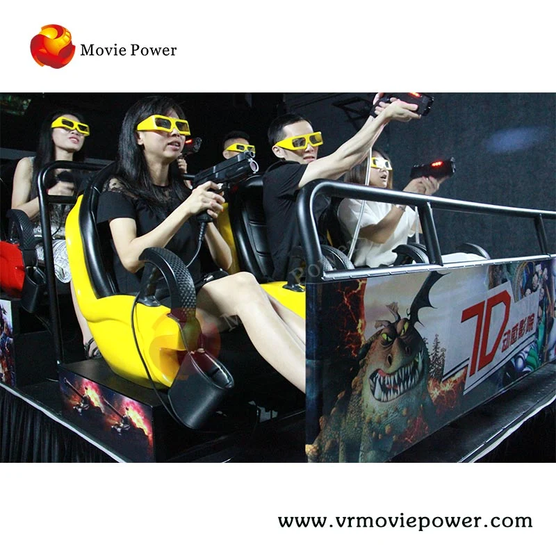 Attractive 4D Simulation Ride Electric Motion 5D Projector Cinema Equipment