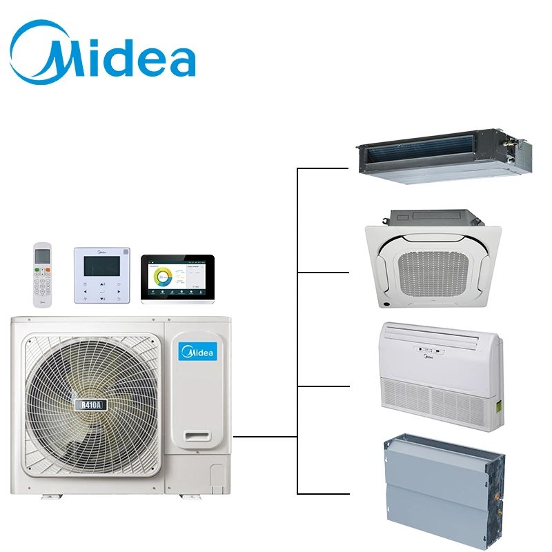 Midea Smart 16kw Easy Installation Light Commercial Mini Industrial Aircondition Air Cooler System Multi Split AC Unit