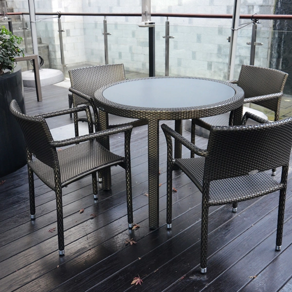 Debo Laminate Sheet Table Top Furniture Dining Room Table Patio Chairs Outdoor Table Outdoor Restaurant Furniture