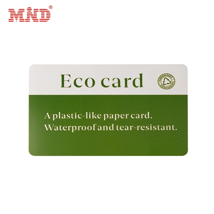 Impressão a cores materiais Eco-sustentáveis cartão-chave do Hotel RFID Miwa