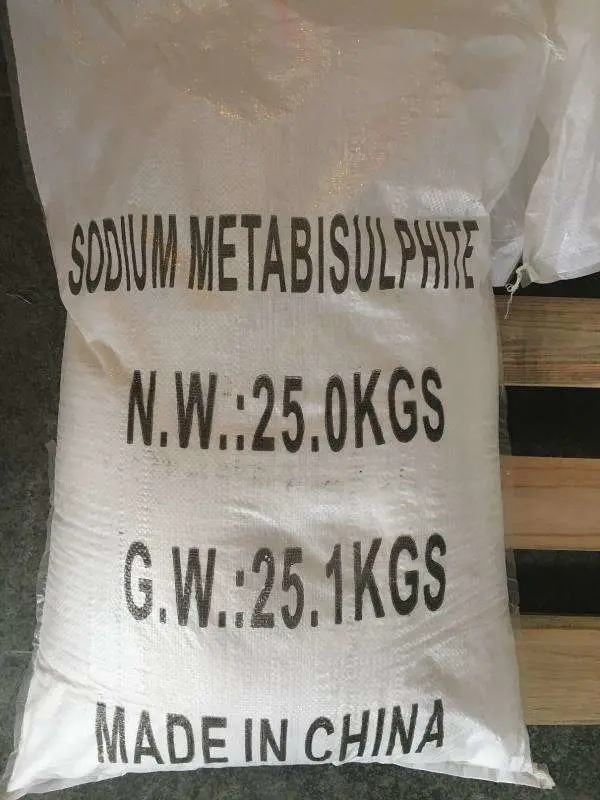 High Purity 97%Min Sodium Metabisulfite Powder Na2s2o5