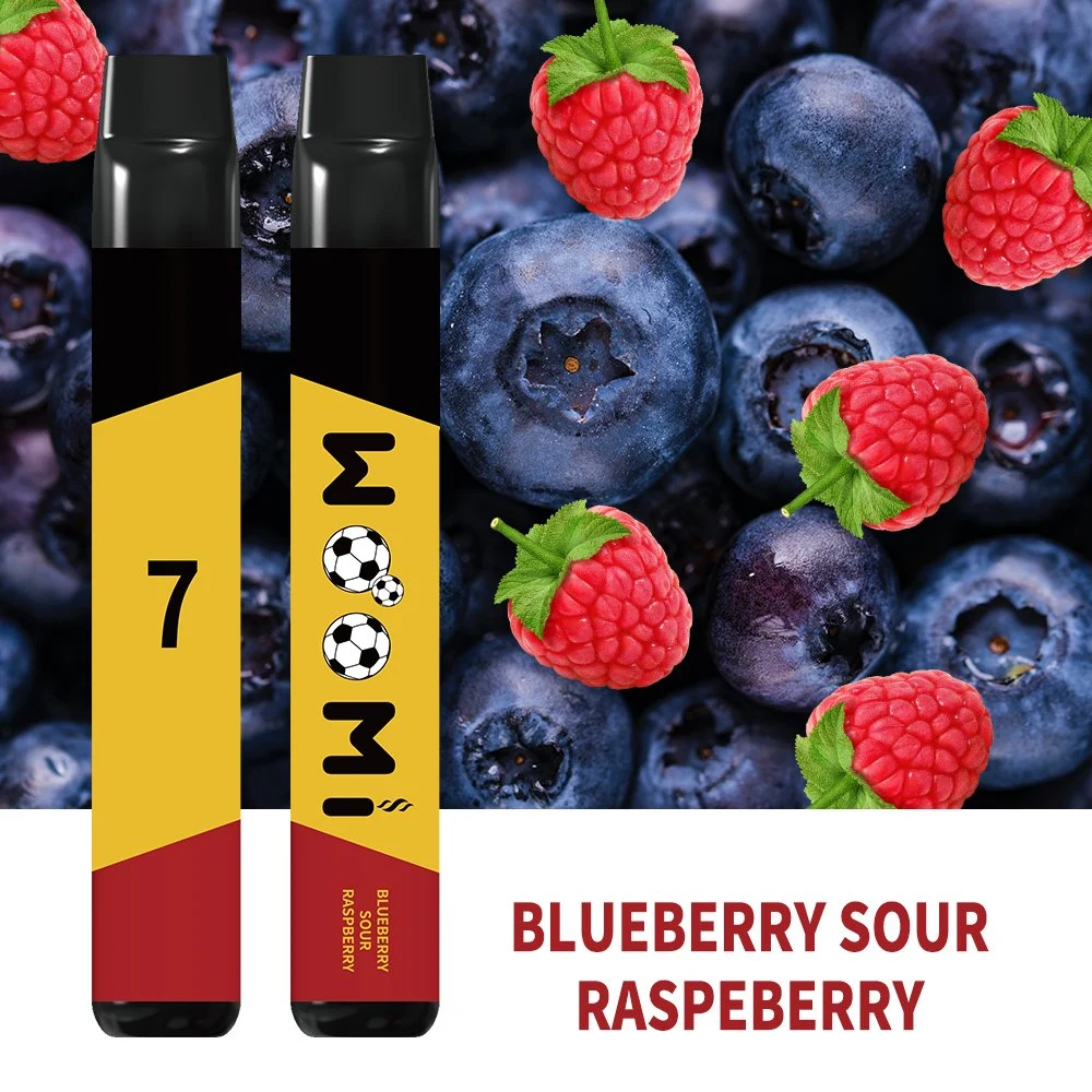 2023 Wholsale Vape Manufacturer Iced Cola Flavors Woomi Goal 2500puff 6ml Pod 20mg Nicotine Mesh Coil Disposab E Cigar Vape Pen