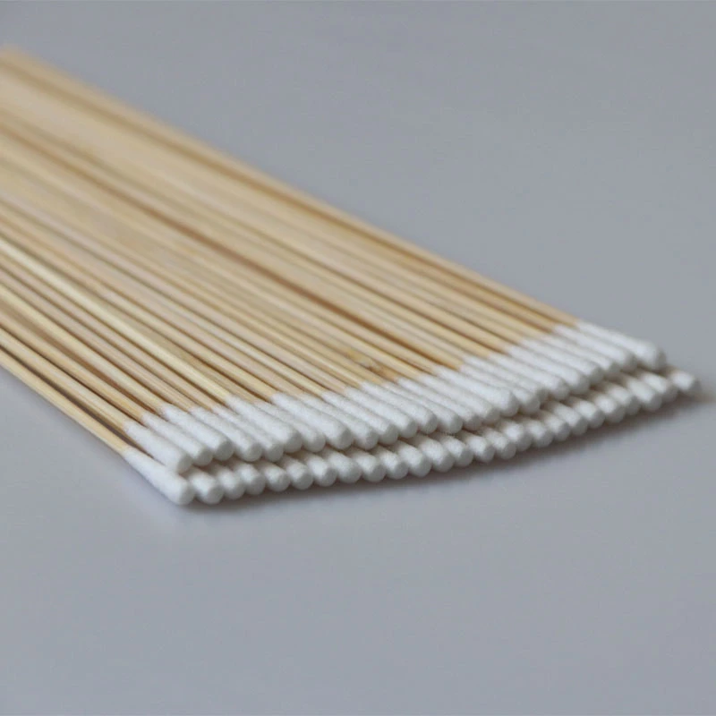 FDA Approved Plastic Sterile Cotton Tipped Applicator