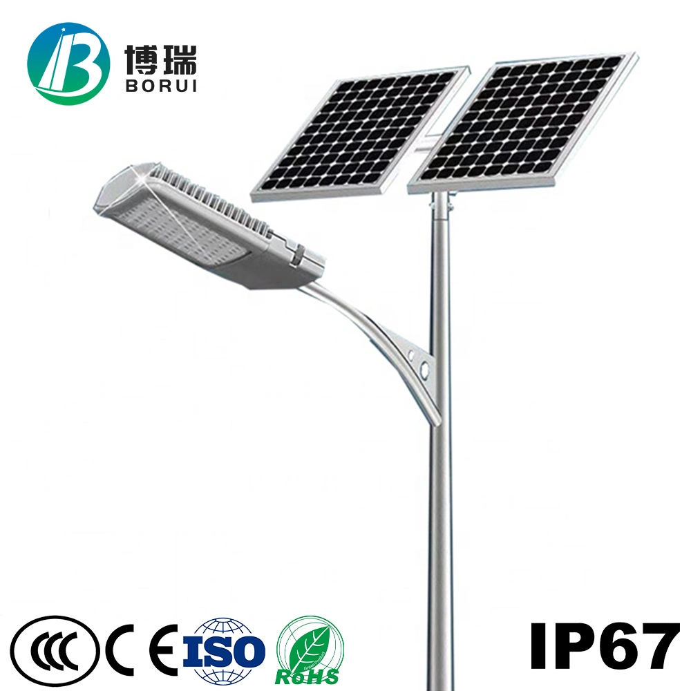 Principal fabricant en Chine de lampadaires solaires LED de 50W et de 8m.