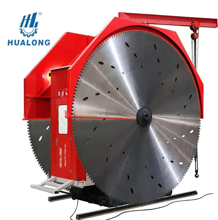 Ready to Ship Egypt Mountain Quarry Block Stone Cutting Machine Double Twins Saw Diamond Disc Blade Blank Mining Granite Marble Basalt Quartzite Saw