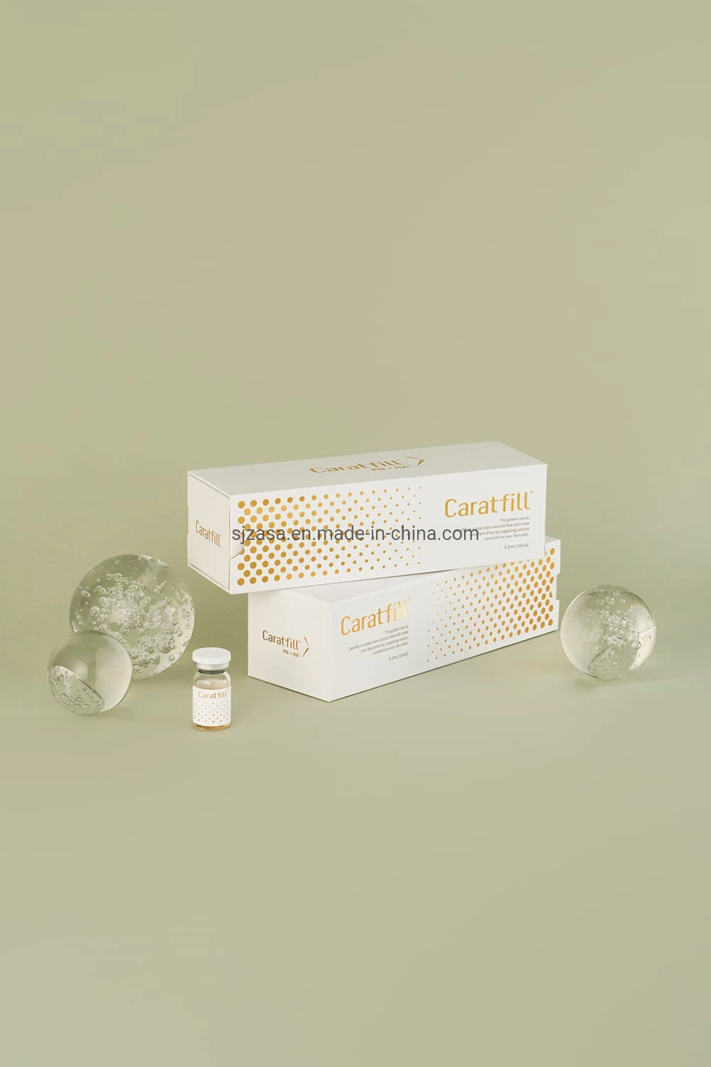 Korea Youth Caratfill 5.2ml*10 Youthful Essence Skin Care Solution Age Reversal Energizer Skin Whitening Booster Booster Salmon S-DNA Product