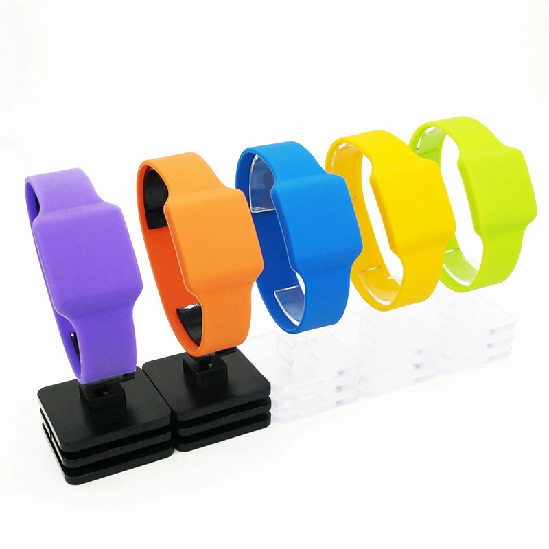 Writable RFID Silicone Wristband NFC Bracelet Magnetic Band