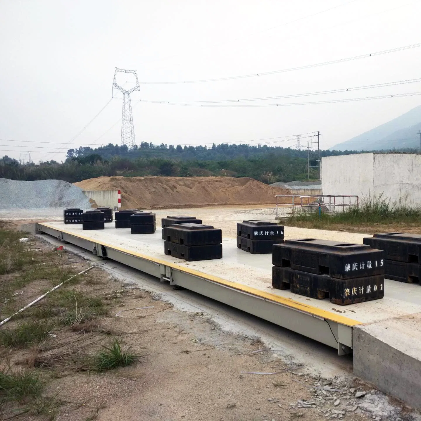 3X20m Electronic Truck Weigh Bridge with 80t Capacity