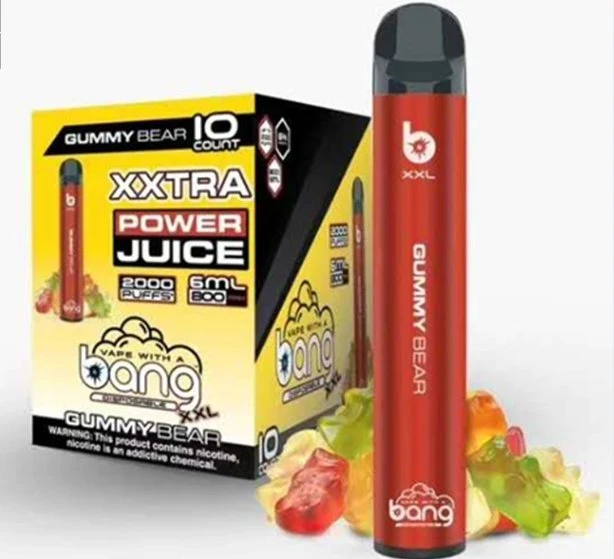 Venda por grosso Bang XXL 2000 Puff Vape Cigarro Eletrônico Vape descartáveis de feltro