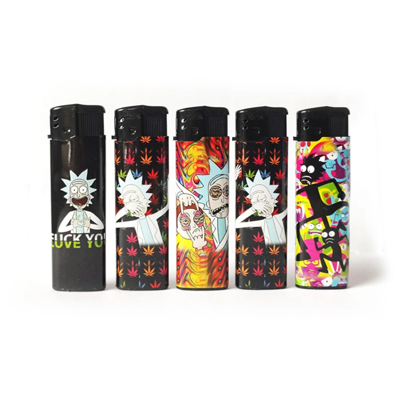 ISO9994 Chinese Refillable Plastic Cigarette Electronic Gas Lighter