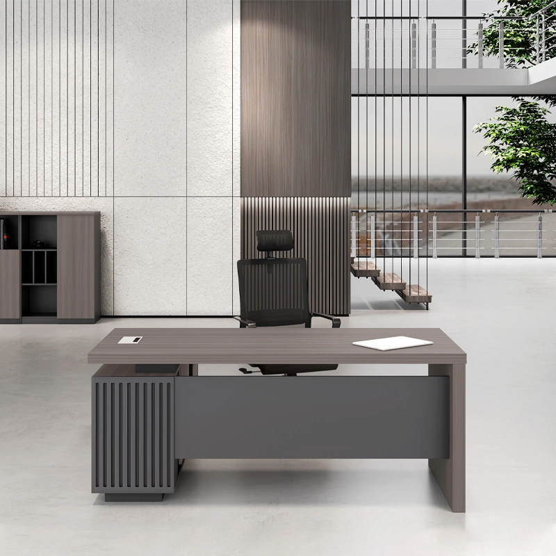 Custom Home Falten Günstige moderne Executive Holz L-förmigen Möbel Tisch Schreibtisch