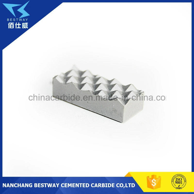 Chuck Clamping Jaw Welded Tungsten Carbide Gripper Inserts