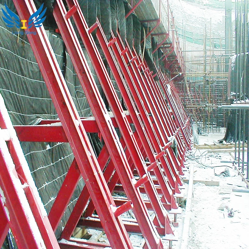 Venda a quente Lianggong Suporte Lateral Única para a construção de concreto