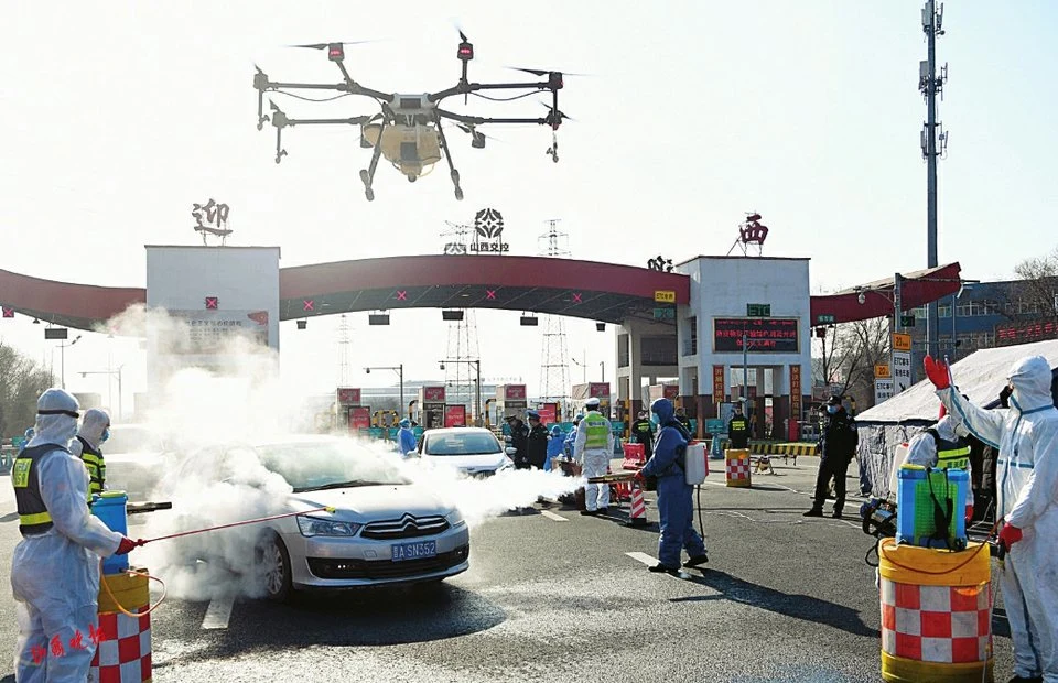 Sac à dos de l'alimentation stérilisateur spray désinfectant du pulvérisateur Fogger Mosquito la formation de buée machine thermique