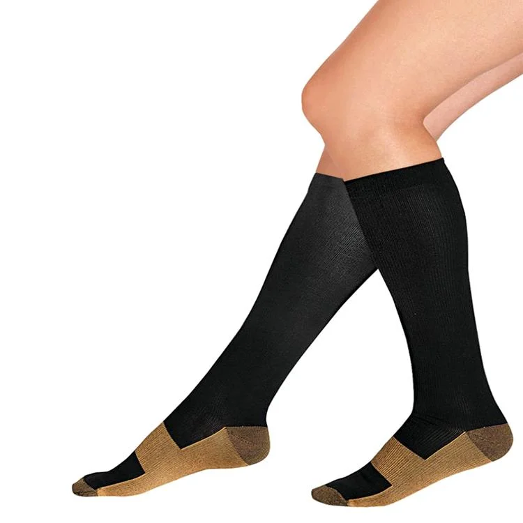Long Nylon Compression Leg Stretch Stockings