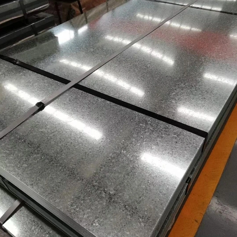 Las manufacturas de metal galvanizada Precio competitivo Galvanzied la hoja de acero fabricado en China