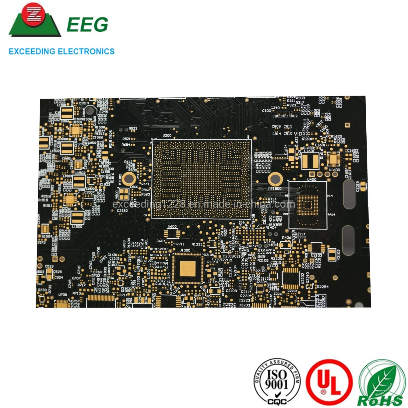 Fabrico de PCB multicamadas em placas de circuito impresso na China com PCB de uma só paragem Serviço de solução