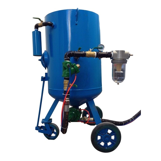 Pressure Sand Blasting Pot Moveable Sandblaster