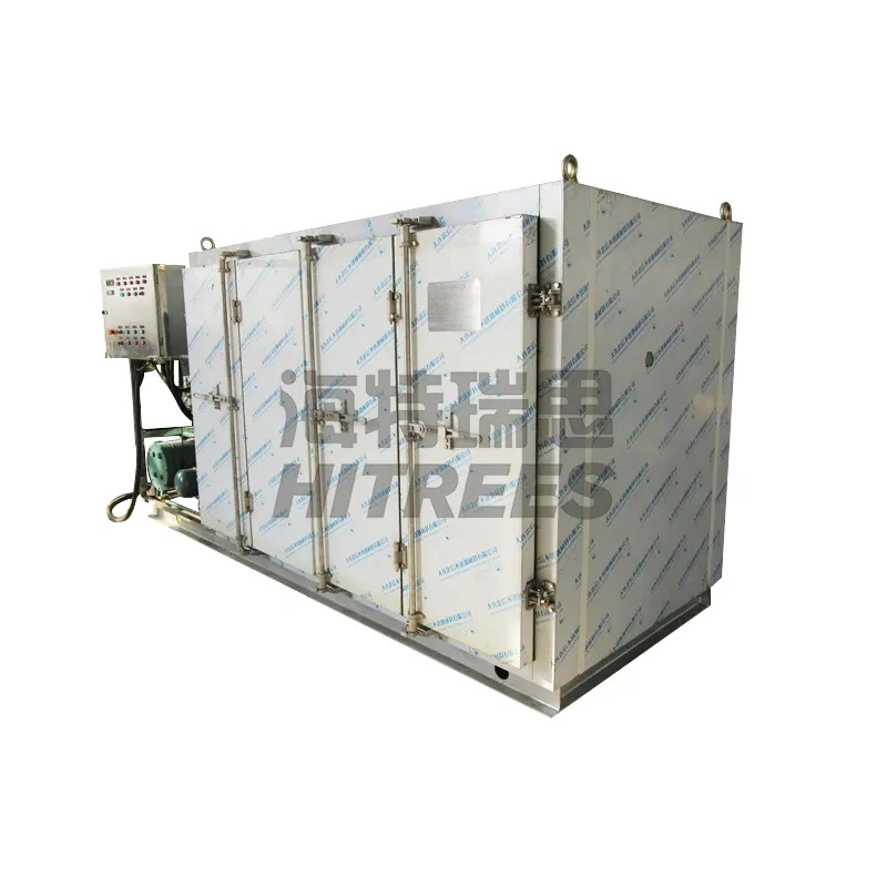 Marine Used Hydraulic Horizontal Contact Shelf Plate Freezer with Aluminum Refrigeration Plate for Fish Shrimp Seafood Freezing on Board