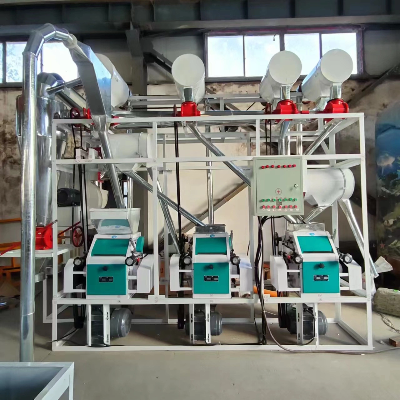 Daily Production of 10 Tons Wheat Mill Corn Mill