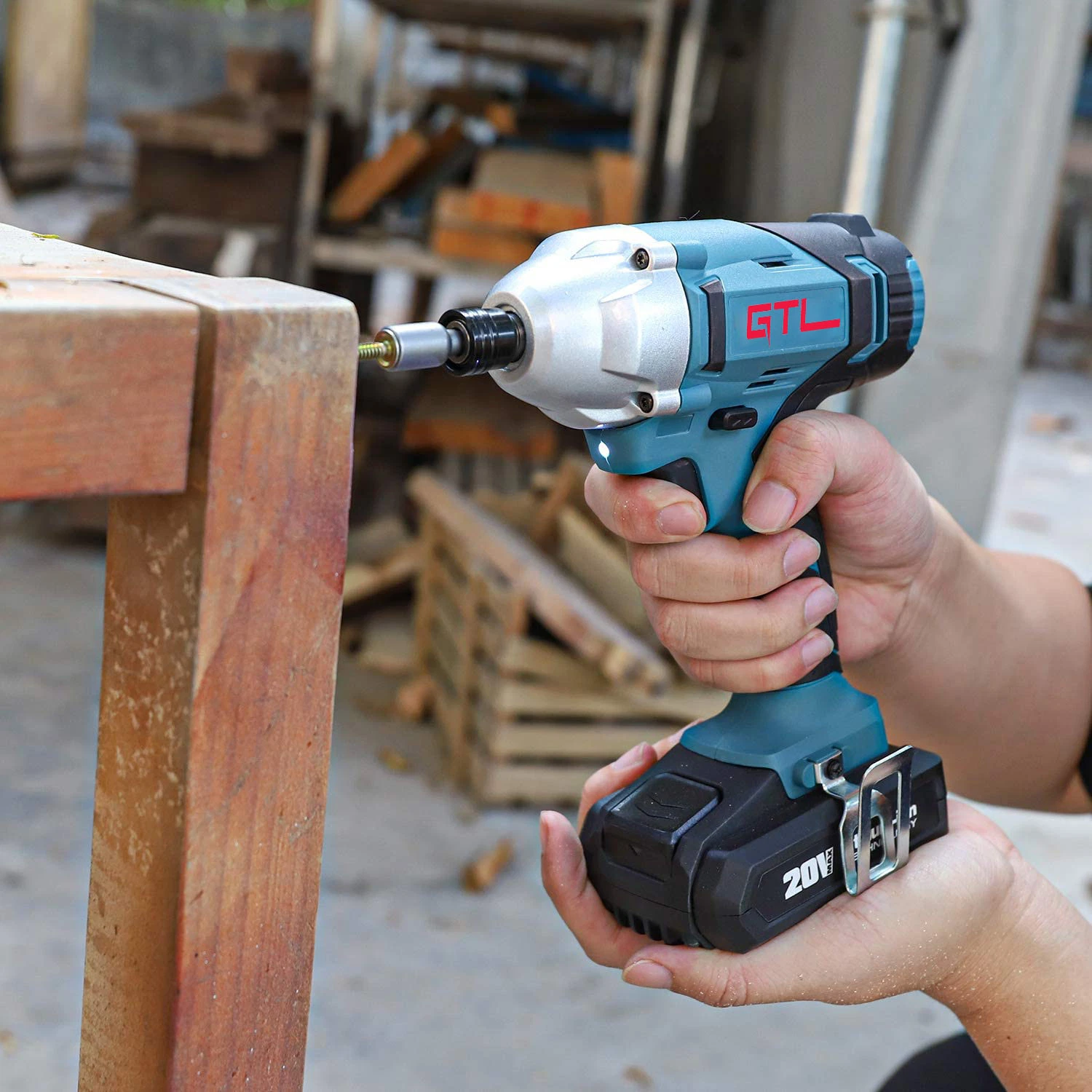 DC10.8V 1300mAh Lithium Battery Power Tools Cordless Impact Driver with Fast Charger (CDD006)