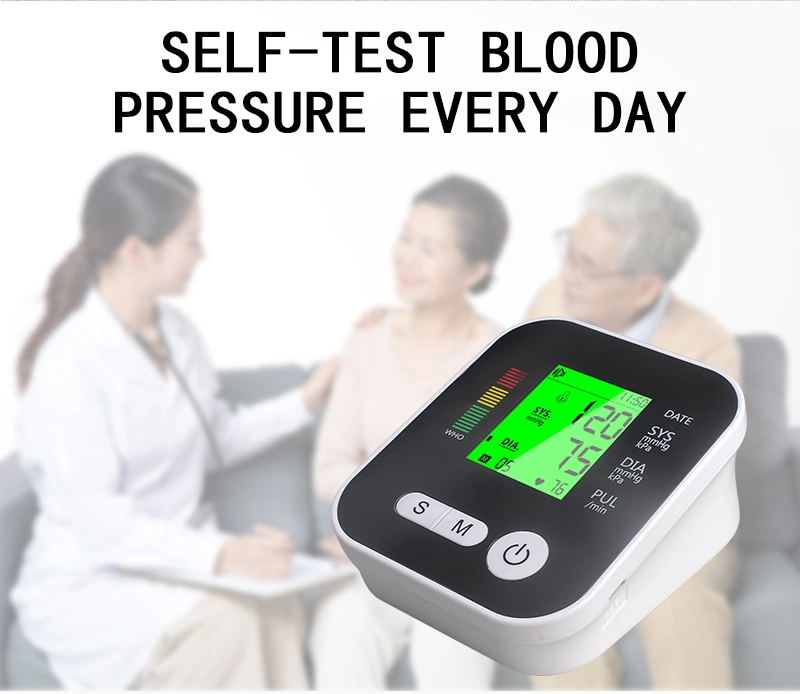 Electronic Sphygmomanometer, Arm Digital Blood Pressure Monitor (B07)