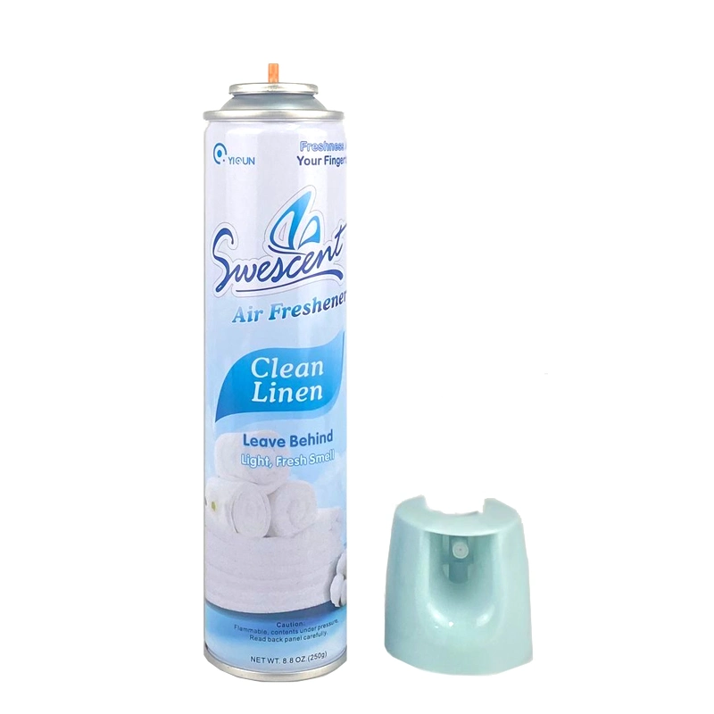 Fresh Linen Car Air Cleaner Room Air Freshener Spray