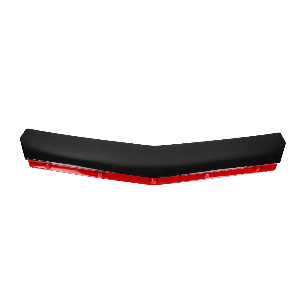 Car Universal Zweifarbig Front Schaufel Schwarz + Rot Auto Bumper Lip Kit