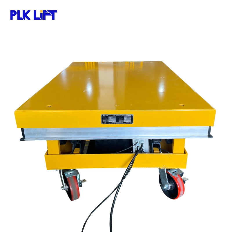 Manual Moving Heavy Duty Easy Moving Platform Lift Table