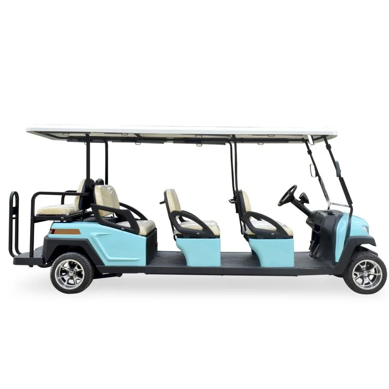 Comfortable Electric 8 Seats Cheap Golf Carts Sightseeing Car