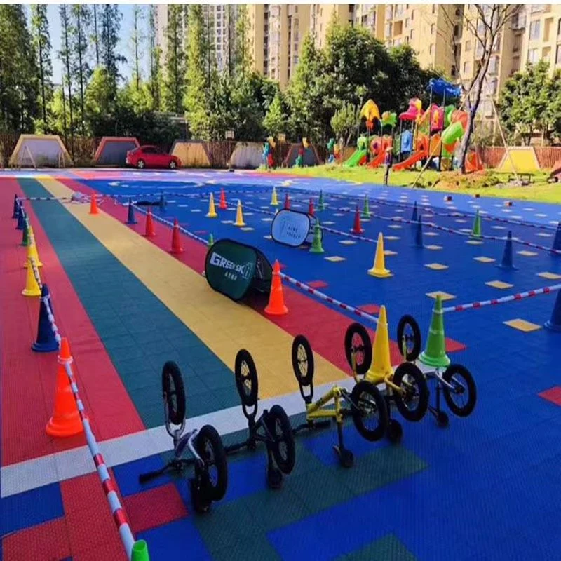 Plastic Floor Home Decoration Decor Building Construction Material for Gym/Park/Basketball Court/Kindergarten