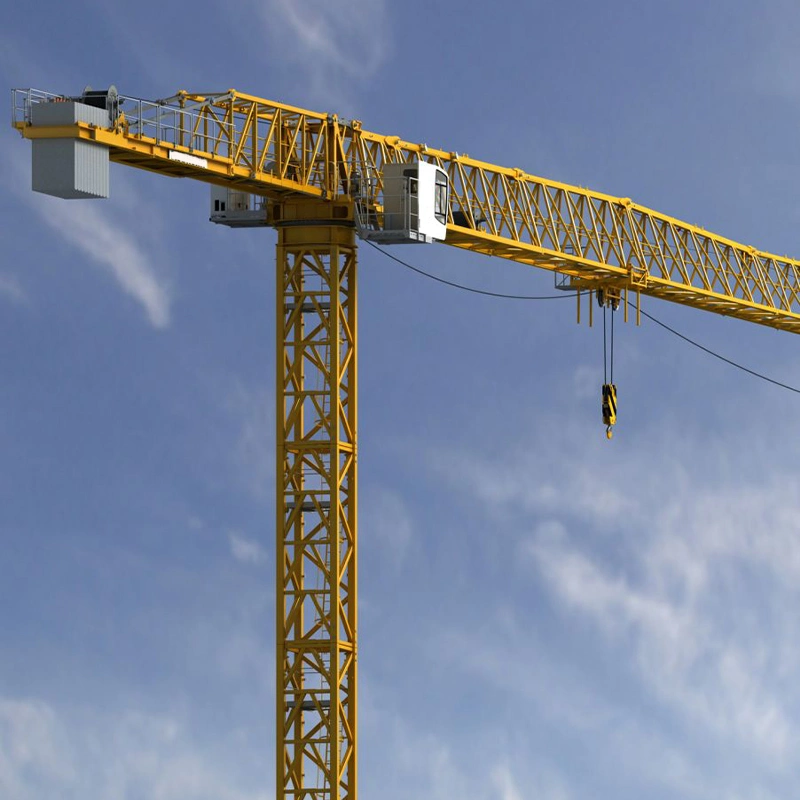 Cheap Price China Brand Construction Flat-Top Qtp100 6013 Tower Crane