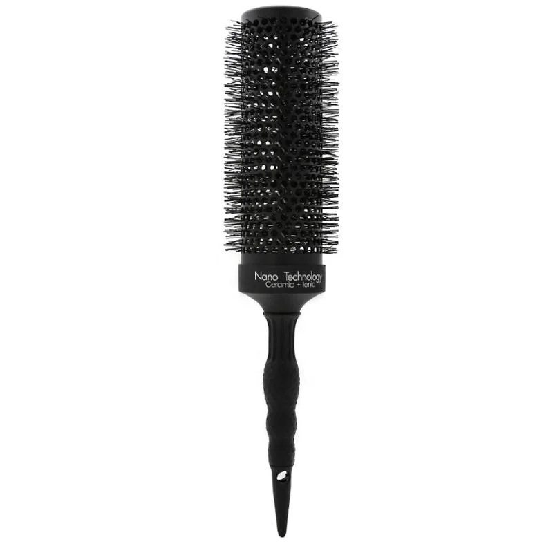 Long Barrel Salon Heat-Resistant Nano Technology Brush Round Ceramic Aluminium Hair Brush