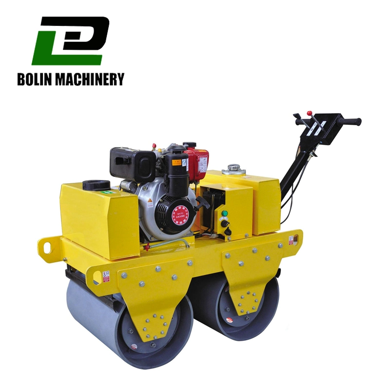 0.5ton 1.5ton 2 Ton Gasoline Engine Single / Double Drum New Vibration Small Mini Road Roller Machine Compactor Price