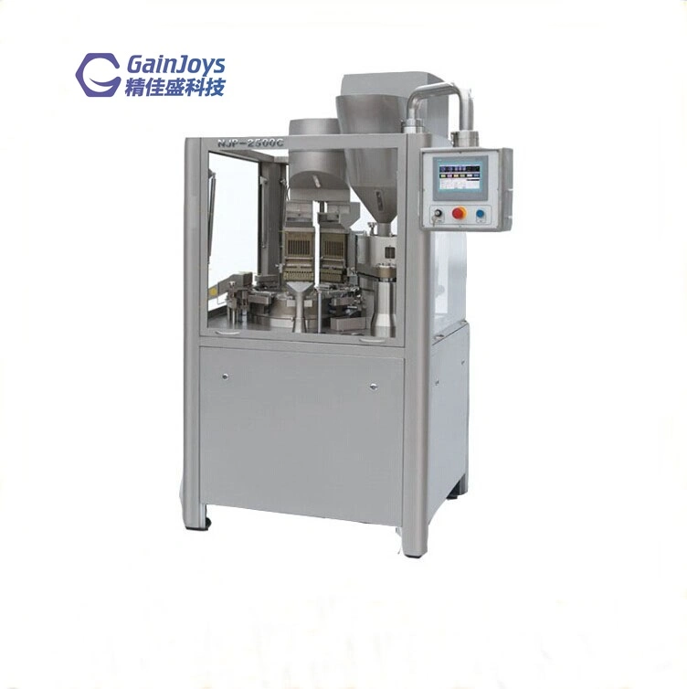 Gainjoys Njp 200 Machine de remplissage automatique de gélules Dernière machine de remplissage de gélules semi-automatique Machine de remplissage de gélules pharmaceutiques