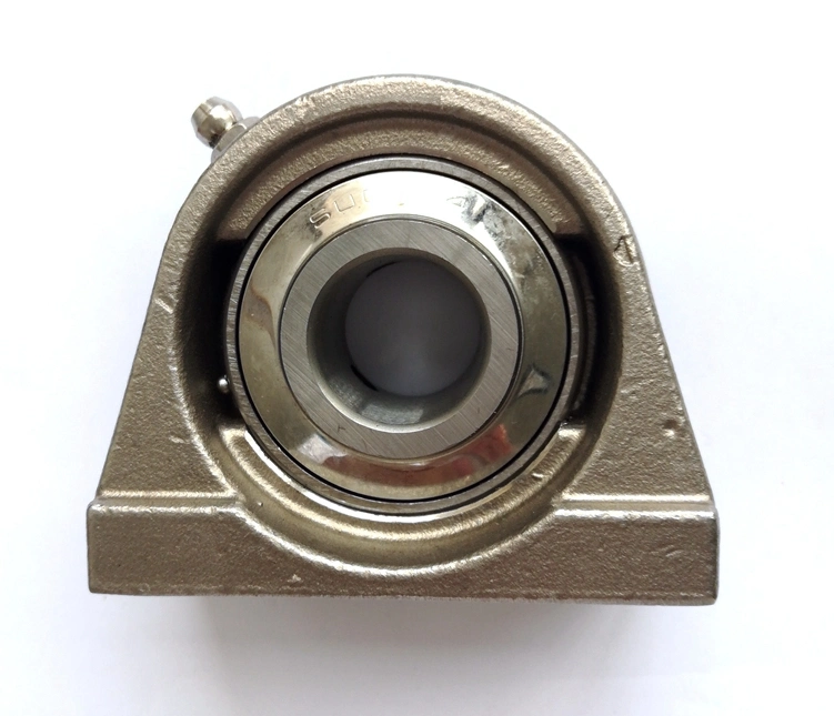 Agricultural Machinery Seat Outer Spherical Bearing Ssucp205 Ssucfl205 Stainless Steel Pillow Block Bearing with Square Seat