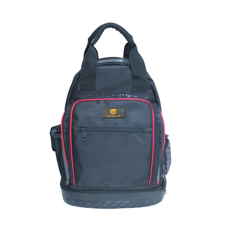 Durable Backpack Tool Bag Hard Bottom Large Capacity Promotion Bag Tool Kit China Manufacture