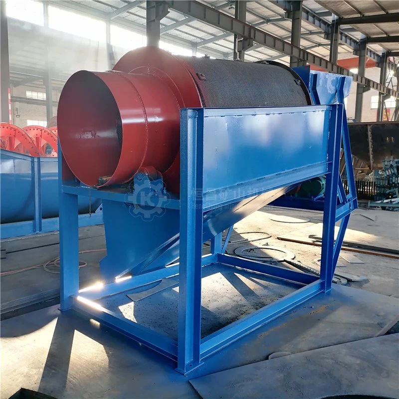 Alluvial Ore Separator Portable Mini Mobile Gold Trommel Screen